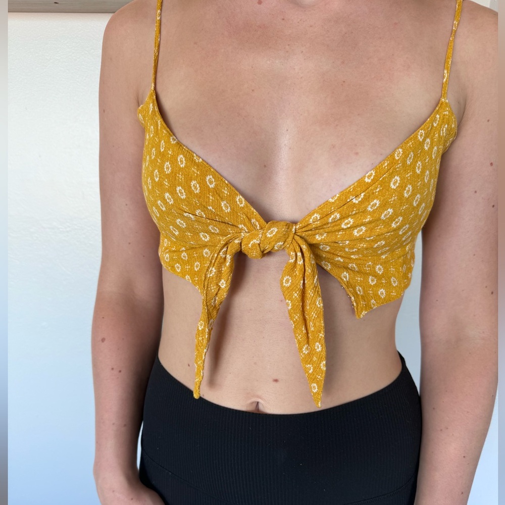 Skylar + Madison tie front top